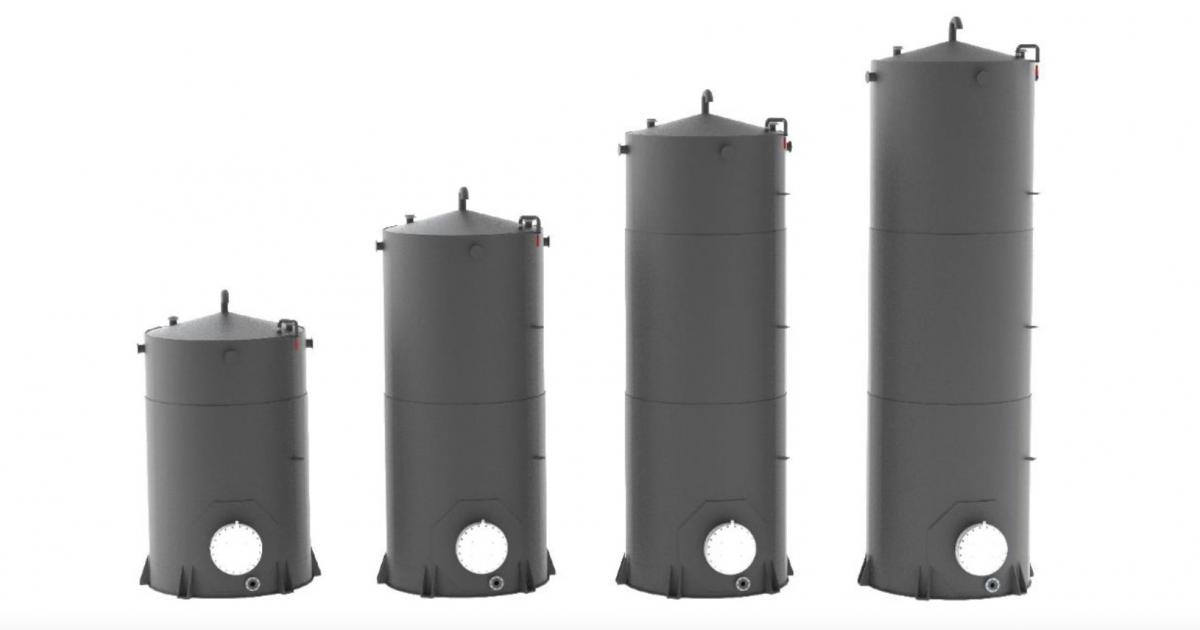 Single wall Chemical storage tanks 7 40 m3 AllMaritim