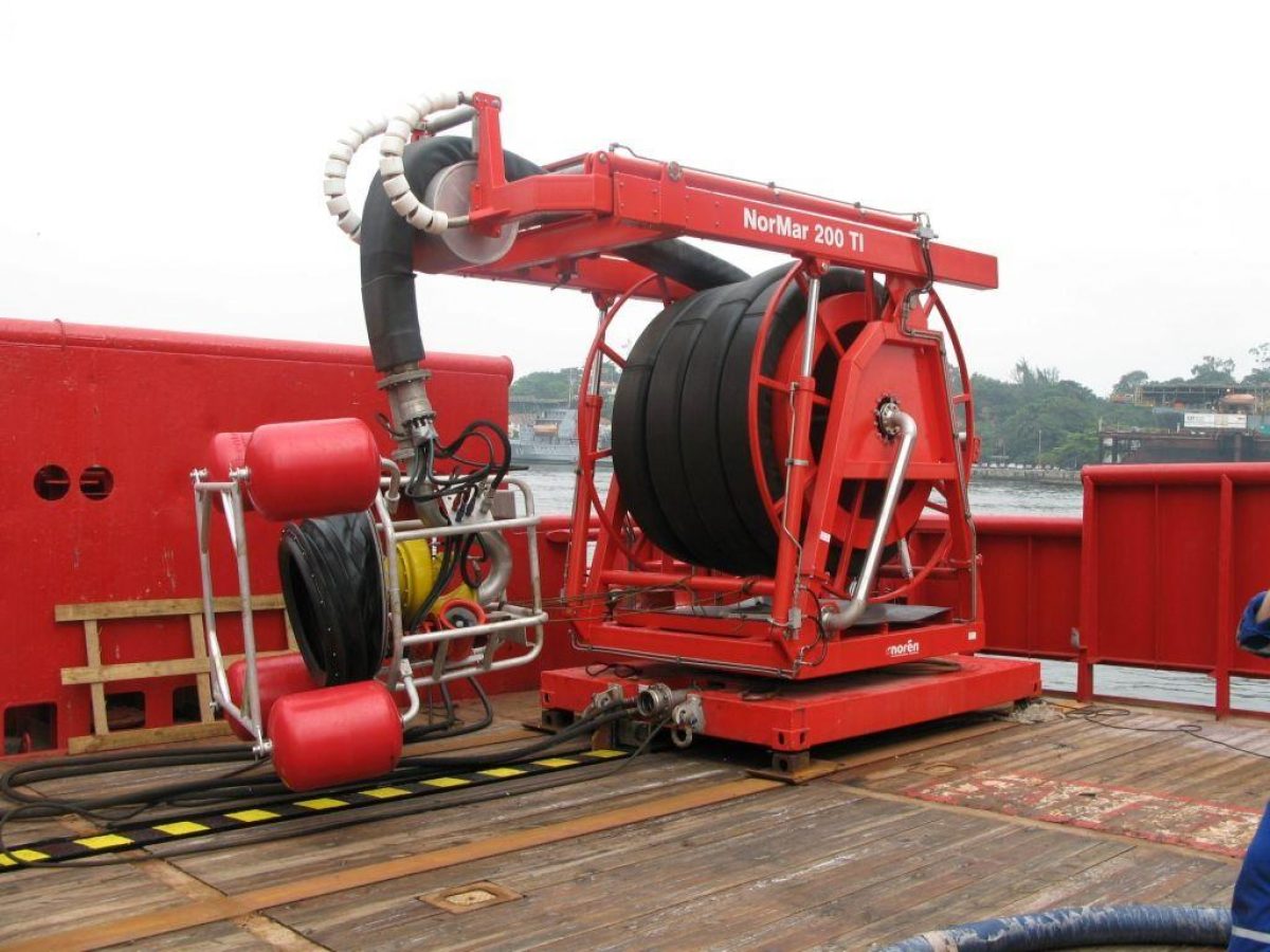 NorMar Offshore Skimmer on the Deck of an Offshore Vessel